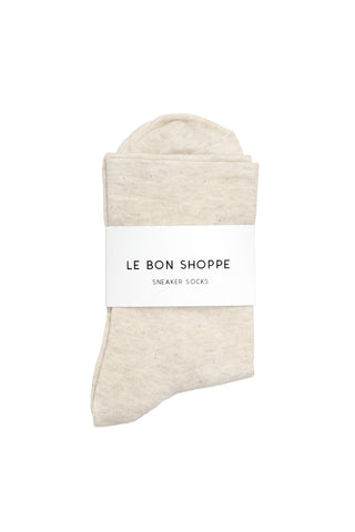 Sneaker Socks in Oatmeal