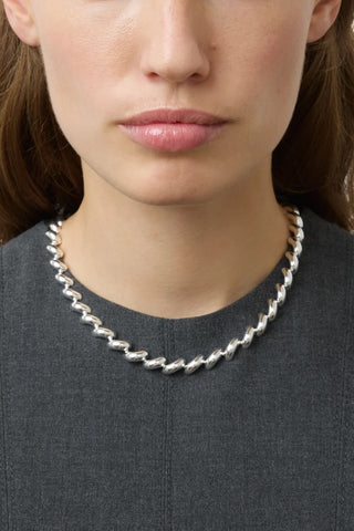Edith Necklace in Silver