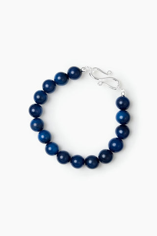 Mary Bracelet in Blue Dyed Jade