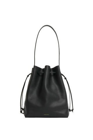 Cabas Bucket Bag in Black
