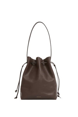 Cabas Bucket Bag in Chocolate