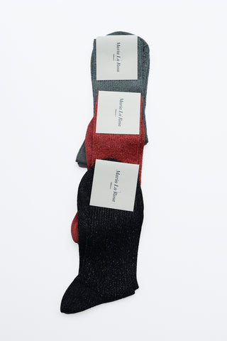 Firefly Socks in Light Blue