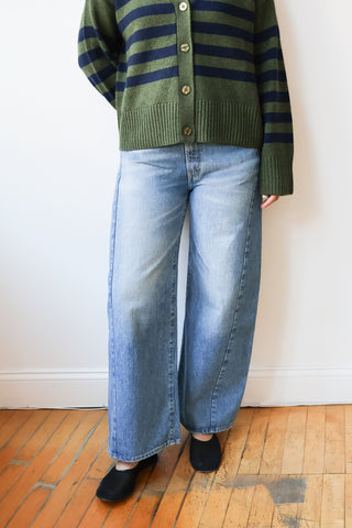 Bayard Side Line Cocoon in Blue