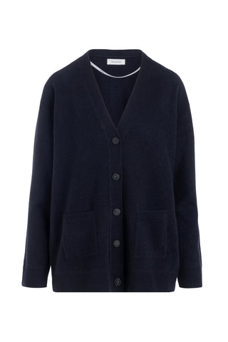 Boyfriend Cardigan in Navy