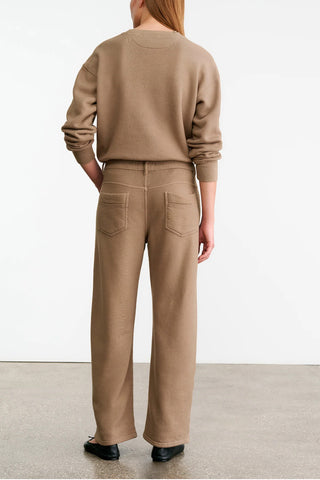 Tribeca Sweat Pant in Desert Taupe
