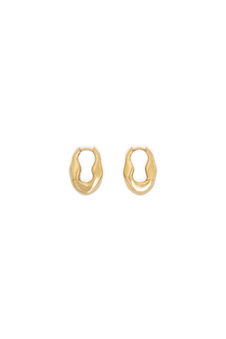 Marina Hoop in Gold