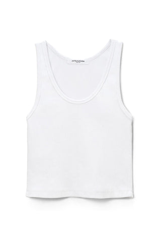 Blondie Tank in White