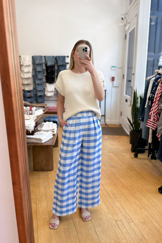 Campbell Pants in Toulouse Gingham