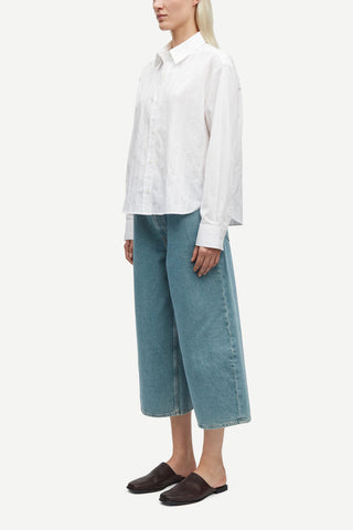 Saatrani Shirt in White