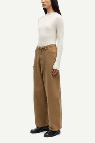Saharper Trousers in Washed Otter