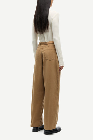 Saharper Trousers in Washed Otter