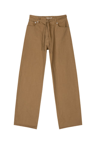 Saharper Trousers in Washed Otter