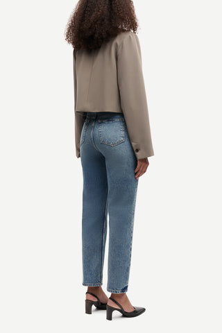 Salaney Blazer in Dark Aluminum