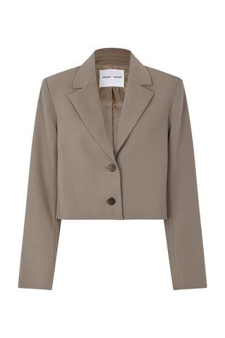 Salaney Blazer in Dark Aluminum