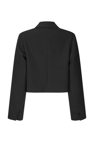 Salaney Blazer in Dark Black