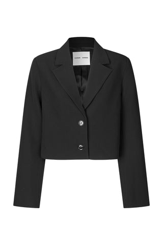 Salaney Blazer in Dark Black