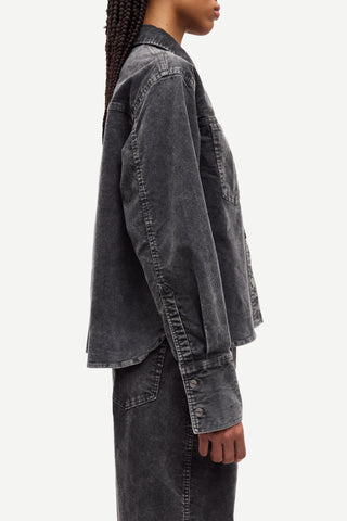 Sasofie Shirt in Asphalt