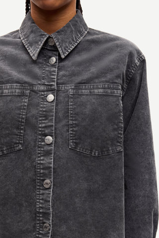 Sasofie Shirt in Asphalt