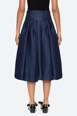 Fayetta Embossed Bubble Skirt