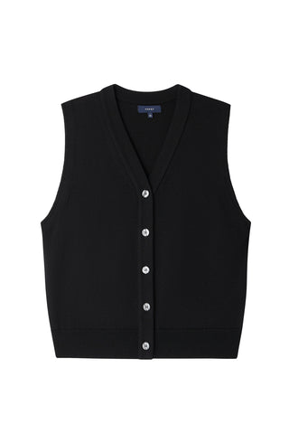 Chiara Vest in Noir