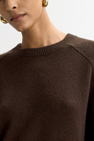 Boyfriend Crewneck in Mocha