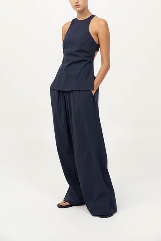 Everyday Drawstring Pants in Dark Ink