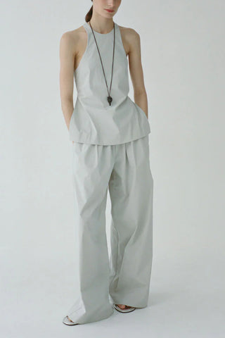Everyday Drawstring Pants in Silver