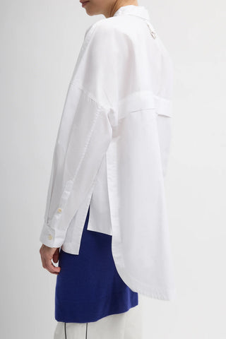 Gabe Oversized Shirt in White