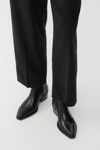 Kelsey Zip Boot in Black