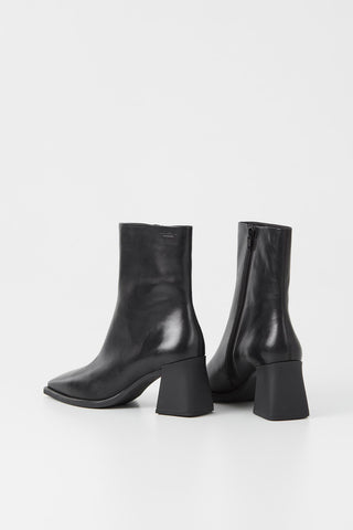 Hedda Heeled Boot in Black