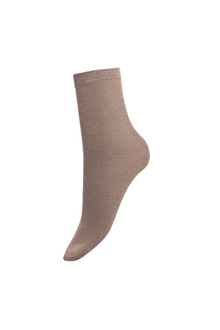 Shimmer Socks in Saba/Silver