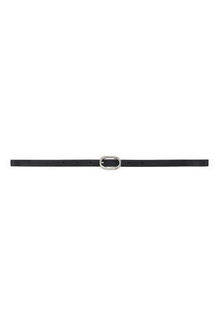 Mini Signature Link Belt in Black