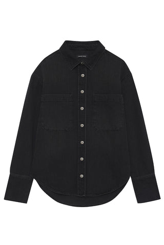 Dante Shirt in Iron Black Denim