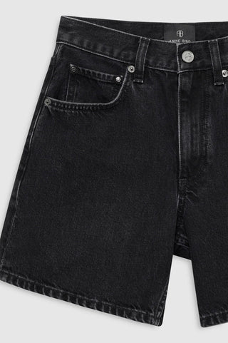 Delaney Denim Short in Vintage Black