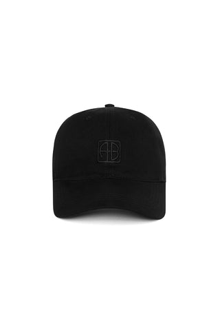 Jeremy Baseball Cap in Jet Black