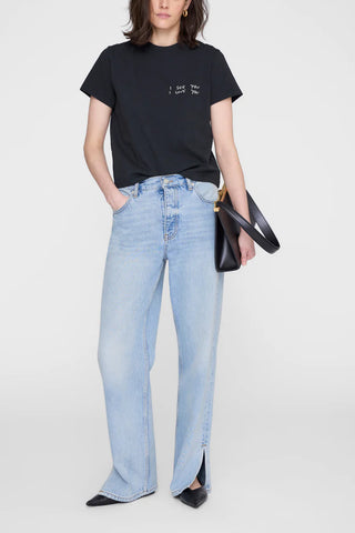 Shelley Tee I See You I Love You in Black