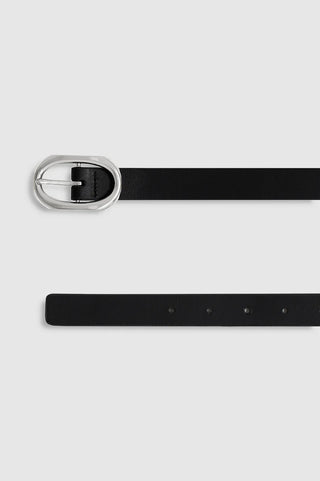 Small Signature Link in Black with Silver