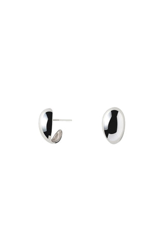 Petite Spoon Earrings in Sterling Silver