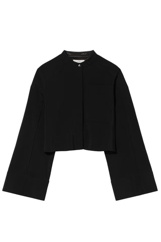 Bell Sleeve Shirt in Black
