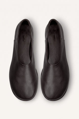 Slipper Shoe in Espresso