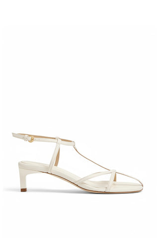 Tee Sandal in Crema