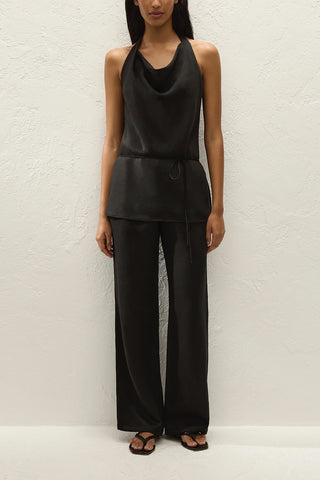Izaro Top in Noir