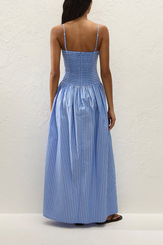 Portlligat Maxi Dress in Joao Stripe