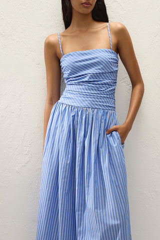 Portlligat Maxi Dress in Joao Stripe
