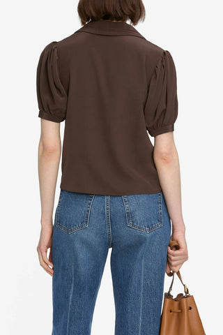 Sailor Blouse in Coffee