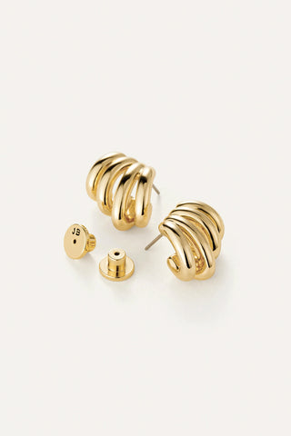 Monroe Earrings in Gold