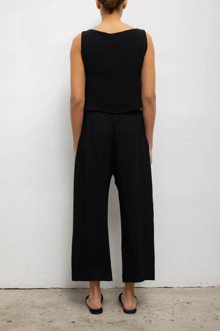Ari Crop Pant in Black