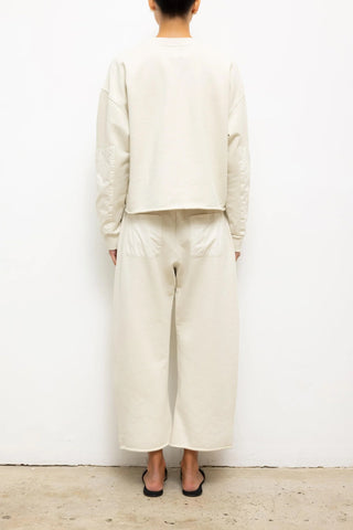 Jamie Patch Crew in Chalk