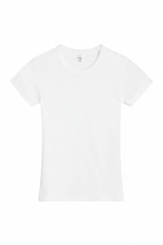 Kelly Slim Fit Tee in White