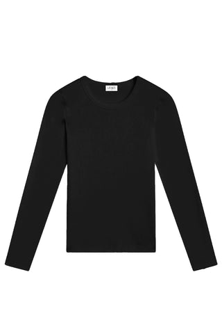Kelly Slim Fit Long Sleeve in Black